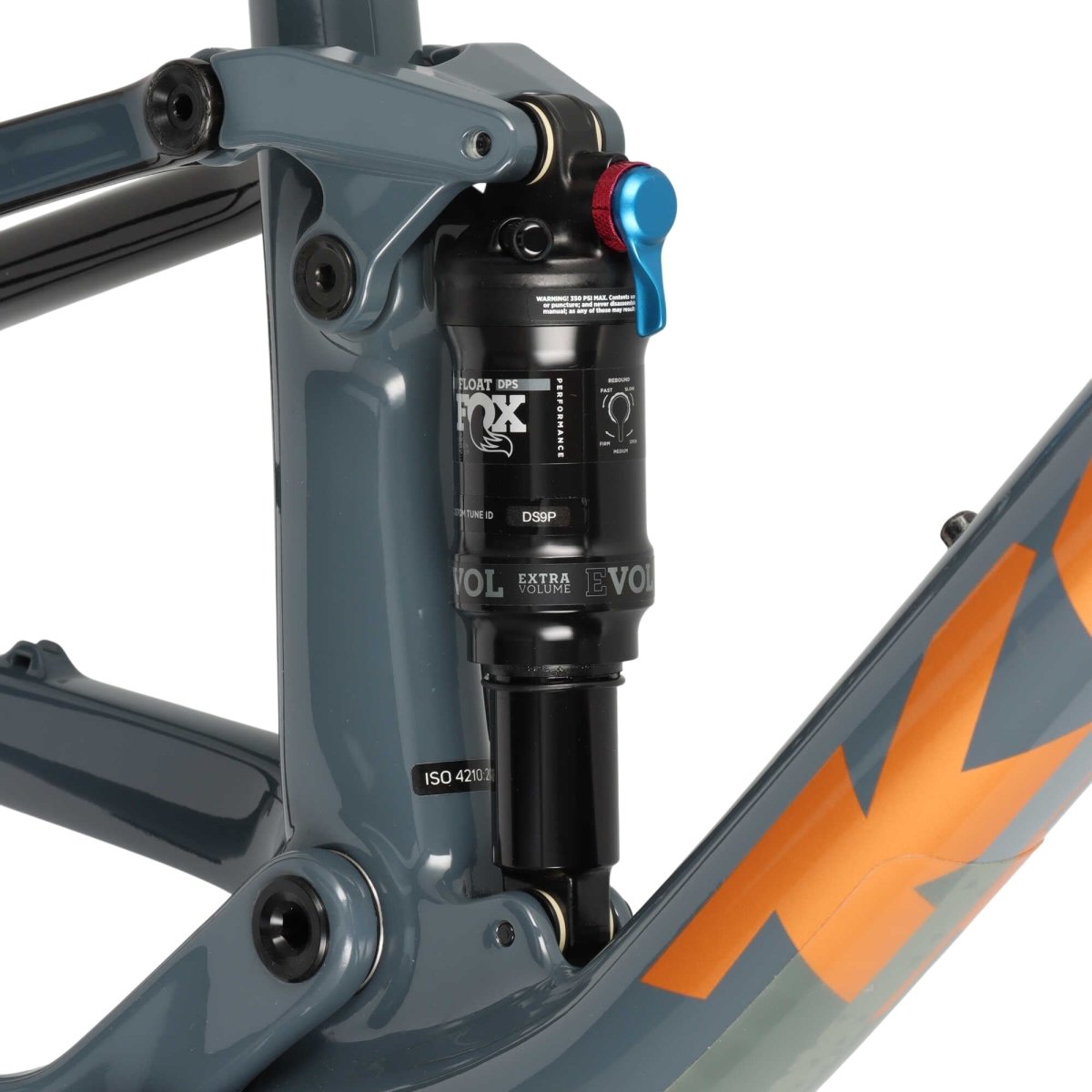 Kona Hei Hei CR DL Carbon Rahmen 29" | MTB XC/Trail Fully | inkl. FOX DPS Dämpfer | Grau | Modell 2019 | Größe M - RAAAD.de