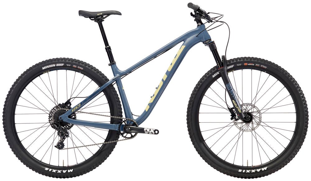 grösse mountainbike rahmen Kona Honzo AL Rahmen 27,5" | MTB Hardtail Trail 120 mm | Blau