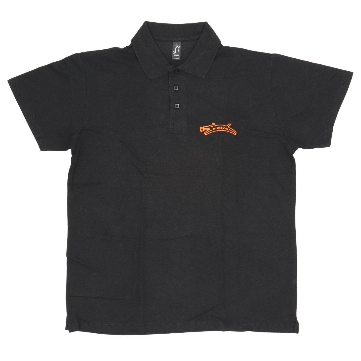 Kona K - Dog | Polo T-Shirt Men | black - RAAAD.de
