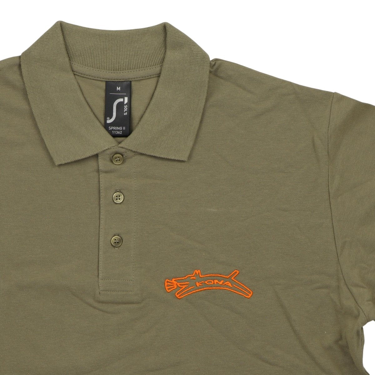 Kona K - Dog | Polo T-Shirt Men | khaki - RAAAD.de