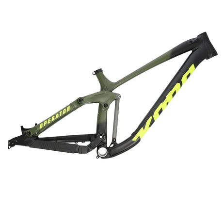 Kona Operator DL Rahmen 27,5" olive | MTB Downhill DH | Aluminium | Modell 2018 | Größe XL - RAAAD.de