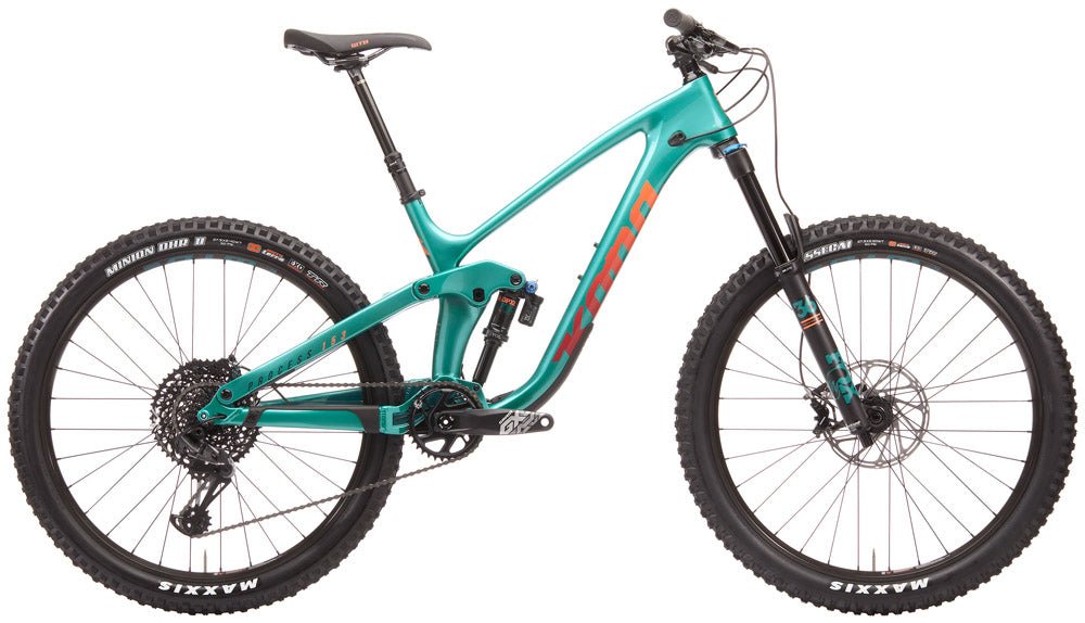 Kona Process 134 DL Rahmen 27,5" türkis | MTB Trail Fully 140 / 134 mm | Alu | Modell 2021 | Größe S - RAAAD.de