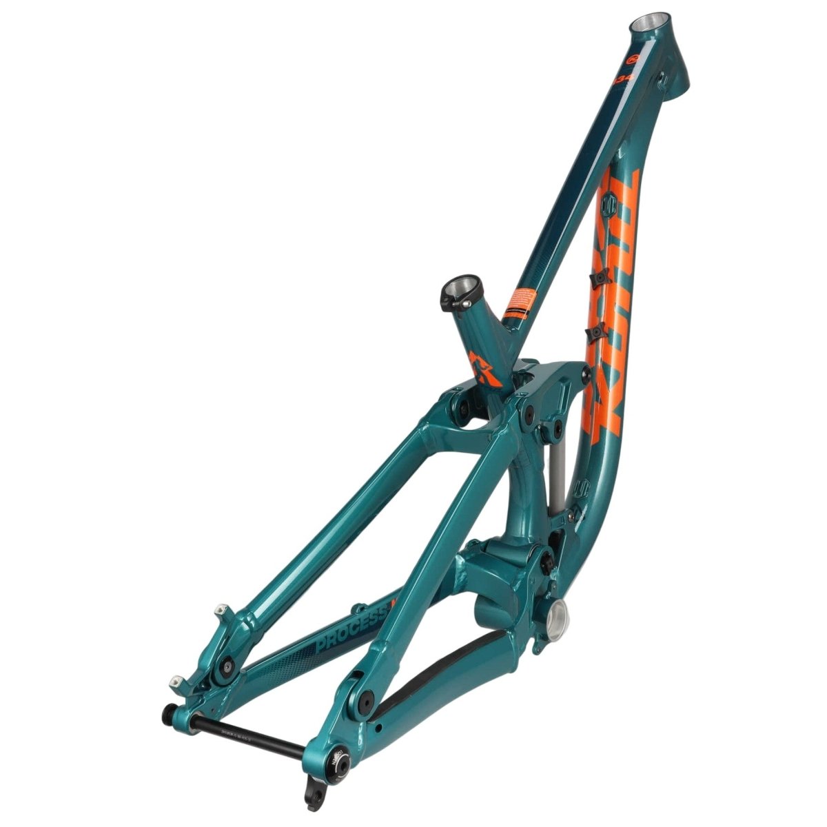 fahrradrahmen fully 27.5 Kona Process 134 DL Rahmen 27,5" türkis