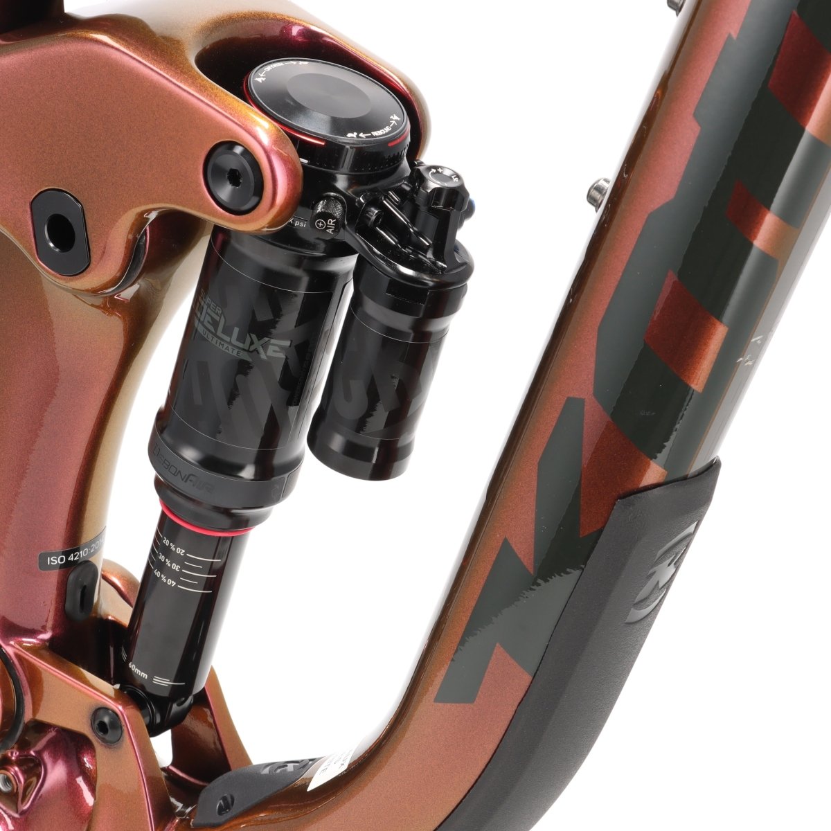 Kona Process 153 CR 27.5" Rust | Carbon Enduro Rahmenset | RockShox Super Deluxe Ultimate | Größe S - RAAAD.de