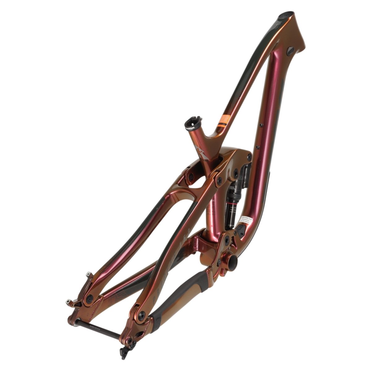 Kona Process 153 CR 27.5" Rust | Carbon Enduro Rahmenset | RockShox Super Deluxe Ultimate | Größe S - RAAAD.de