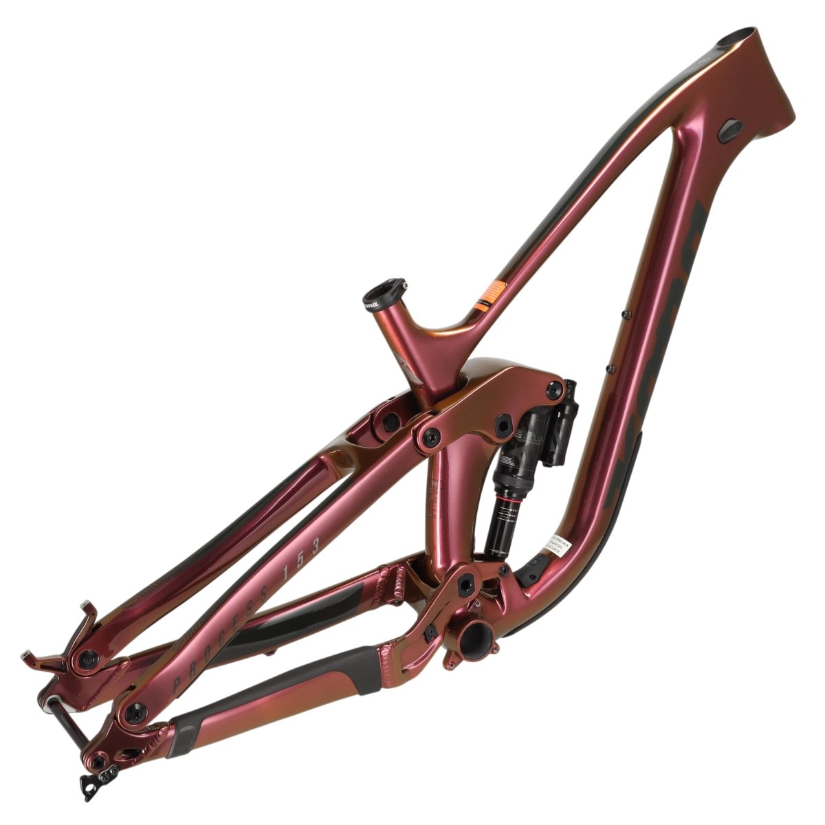 Kona Process 153 CR 27.5" Rust | Carbon Enduro Rahmenset | RockShox Super Deluxe Ultimate | Größe S - RAAAD.de