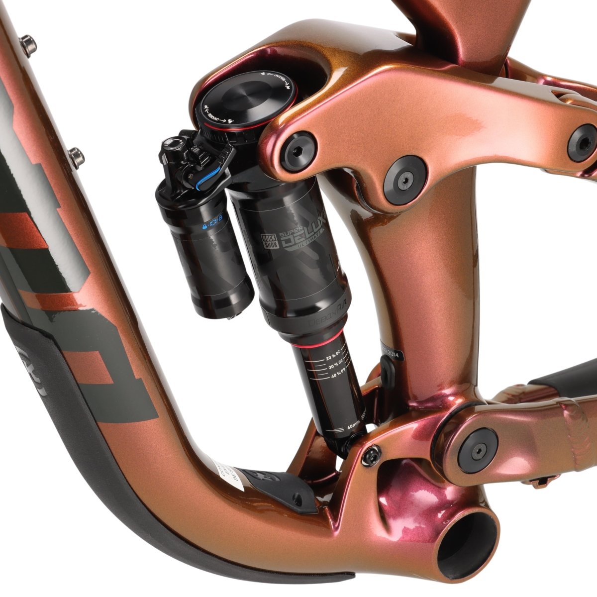 Kona Process 153 CR 27.5" Rust | Carbon Enduro Rahmenset | RockShox Super Deluxe Ultimate | Größe S - RAAAD.de