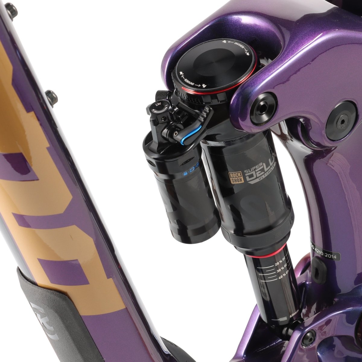 Kona Process 153 CR 29" | Carbon Enduro Rahmenset | RockShox Super Deluxe Ultimate | Lila - RAAAD.de