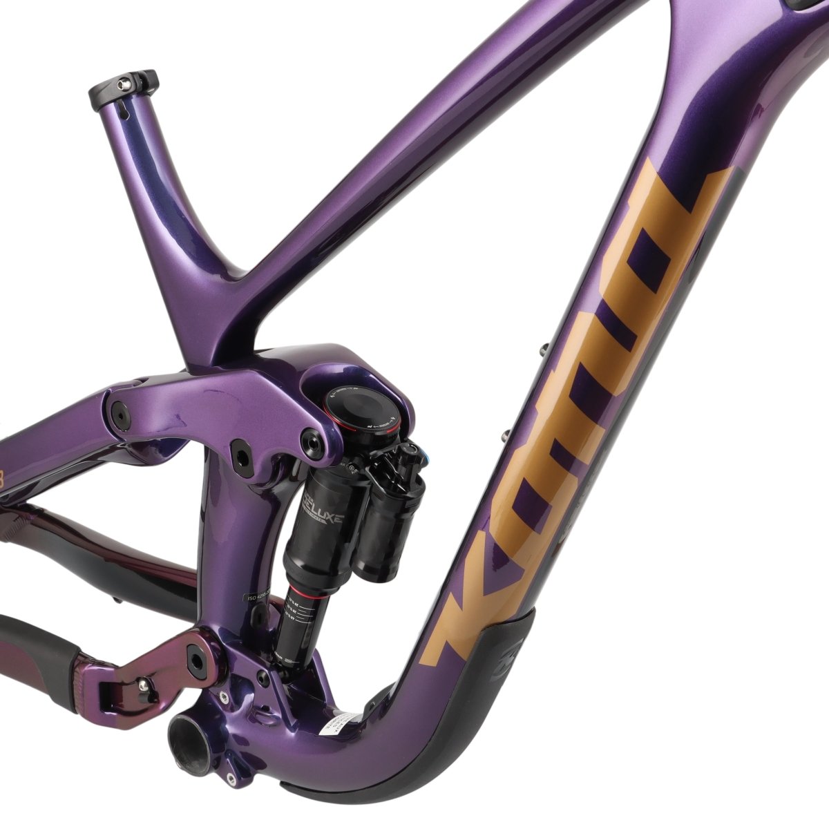 Kona Process 153 CR 29" | Carbon Enduro Rahmenset | RockShox Super Deluxe Ultimate | Lila - RAAAD.de