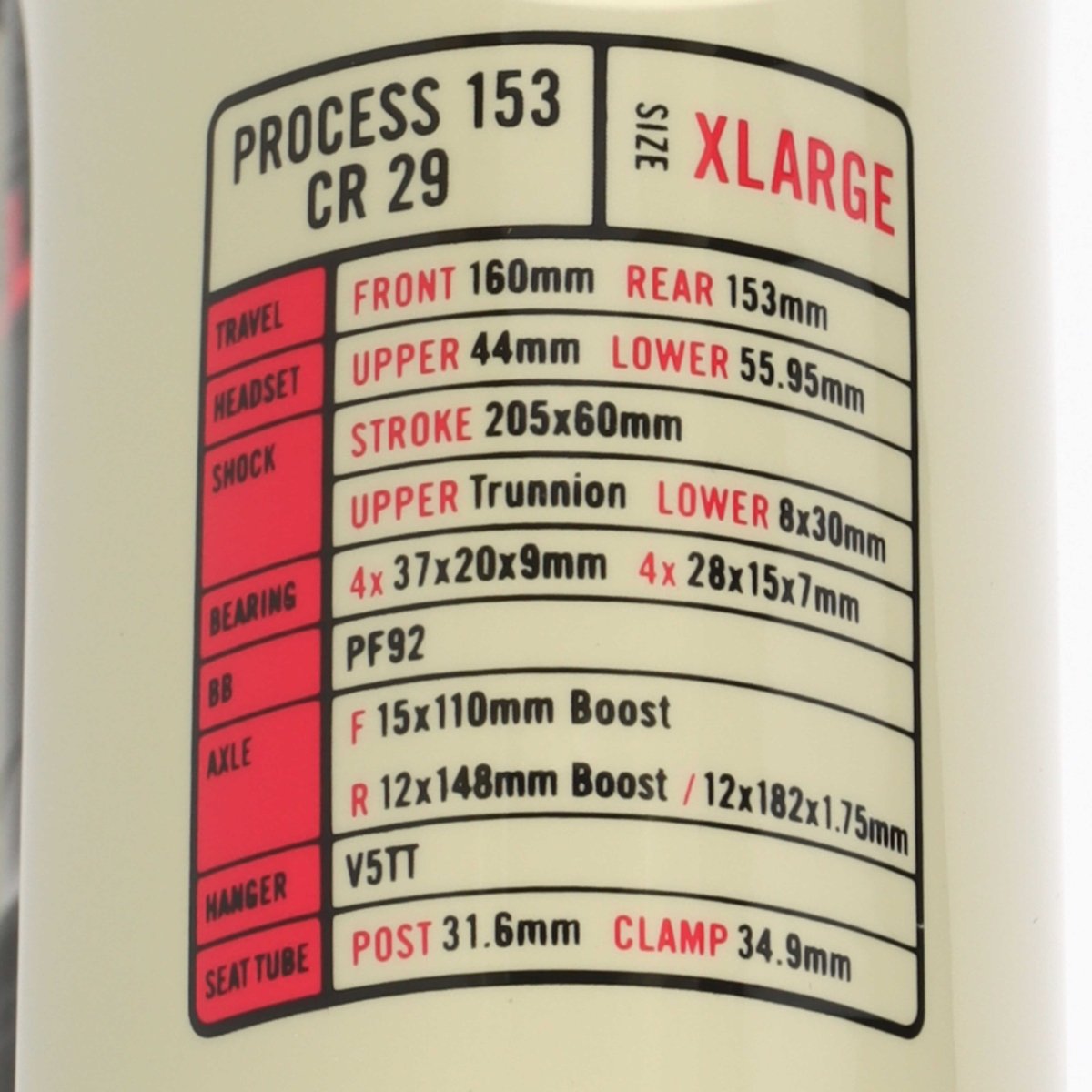 Kona Process 153 CR/DL Frame 29