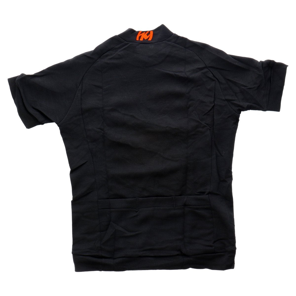 Kona Wool | Jersey kurzarm Men | schwarz - orange - weiß | Größe L - RAAAD.de