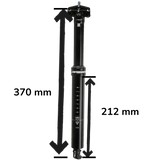 Lapierre Vario Sattelstütze 31.6 mm 100 mm Travel intern - RAAAD.de