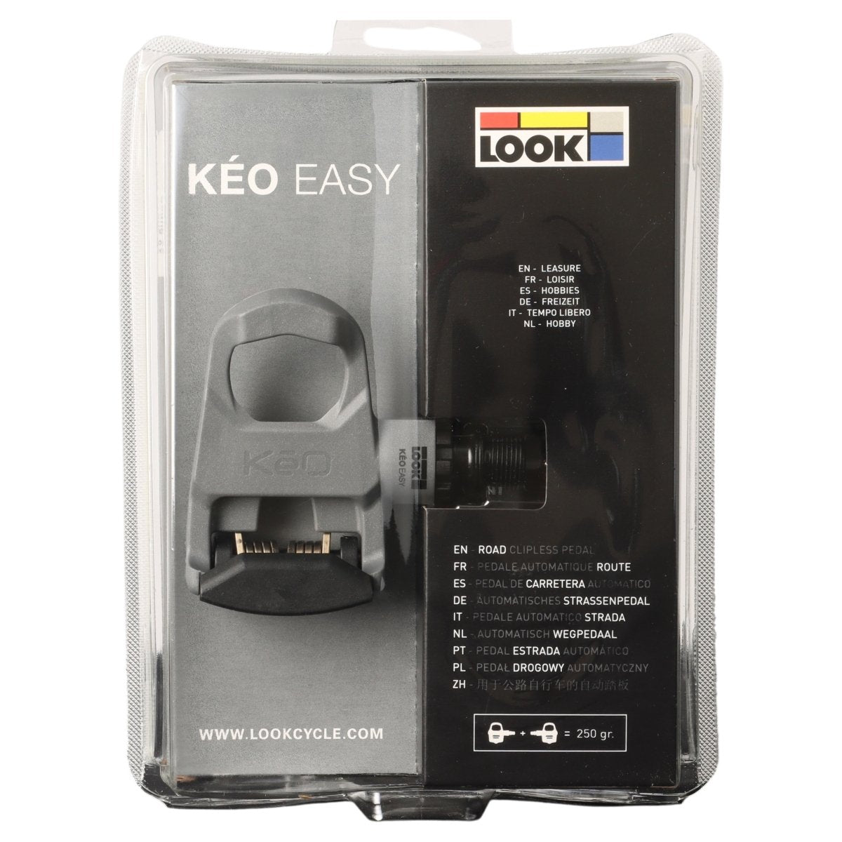 LOOK Keo Easy Pedale grau