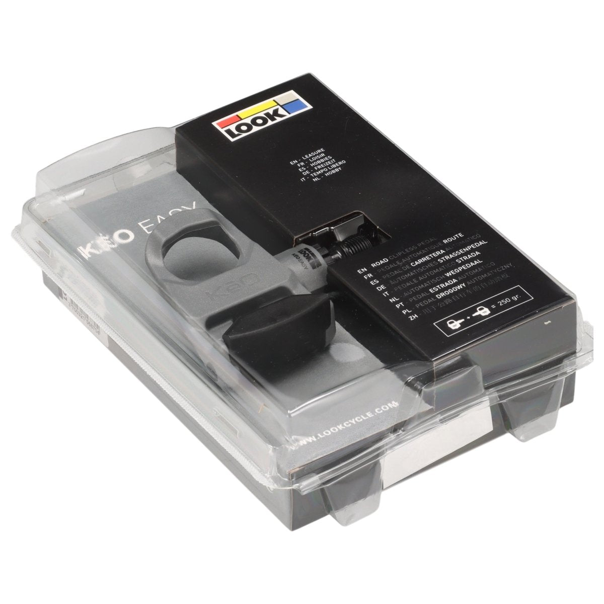 LOOK Keo Easy Pedale grau | Rennrad Klickpedale inkl. Cleats (B - Ware) - RAAAD.de