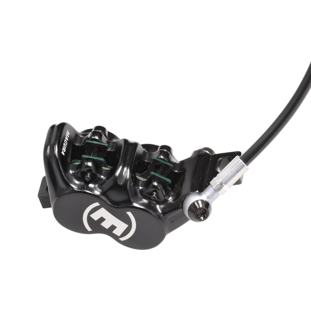 Magura CMe5 Scheibenbremse Set | 4 - Finger Aluminium Bremshebel mit Kugelkopf | 4 - Kolben | 2.200 Leitung - RAAAD.de