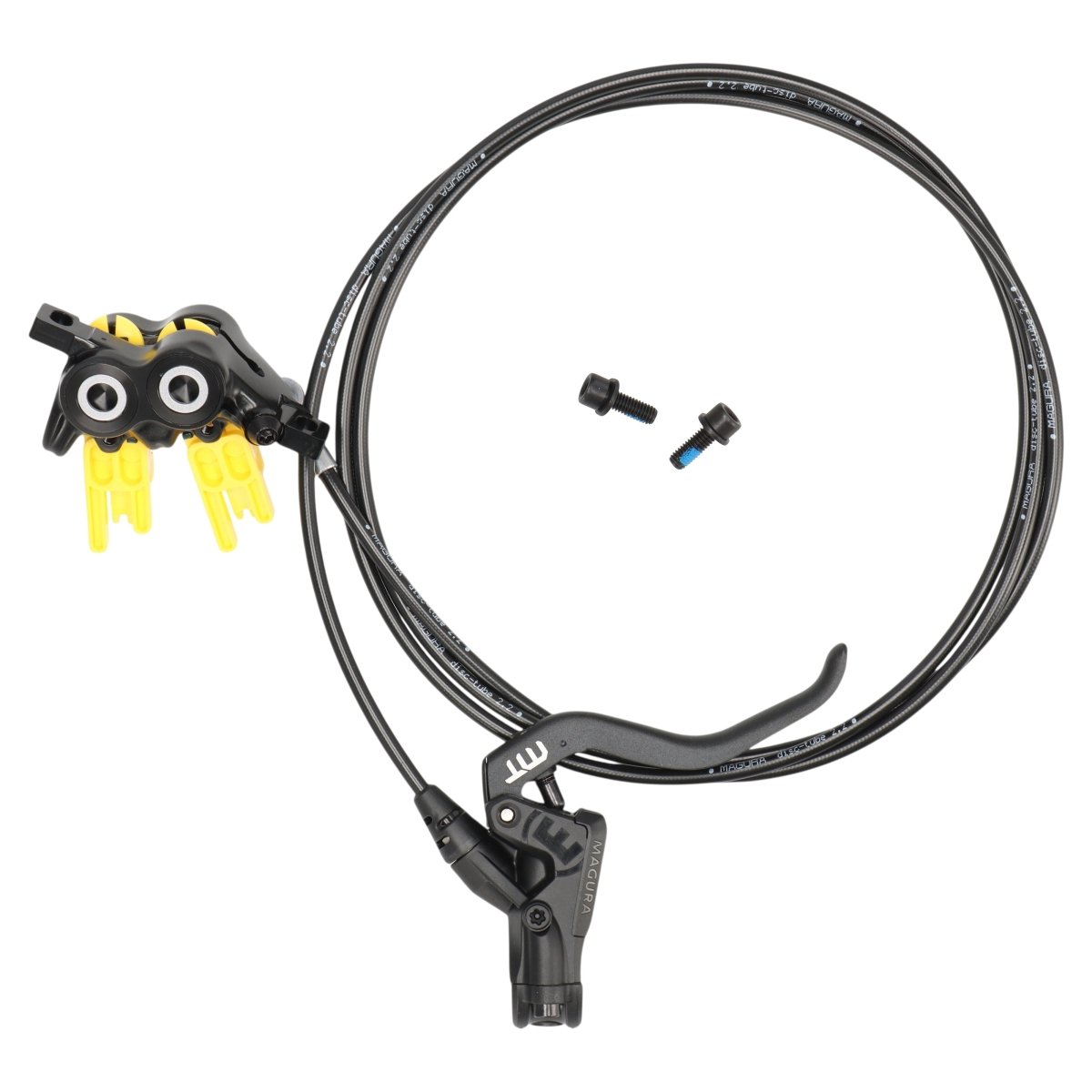 MAGURA MT5 Scheibenbremse | 4-Kolben | 2000 mm Leitung | Hinterrad - RAAAD.de