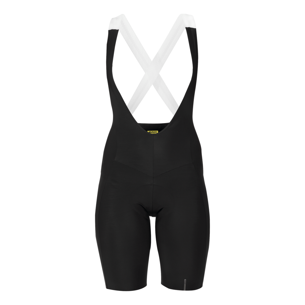 Mavic Essential Bib Shorts Women | Fahrradhose mit Trägern | Ergo Essential Sitzpolster | Damen | Schwarz - RAAAD.de