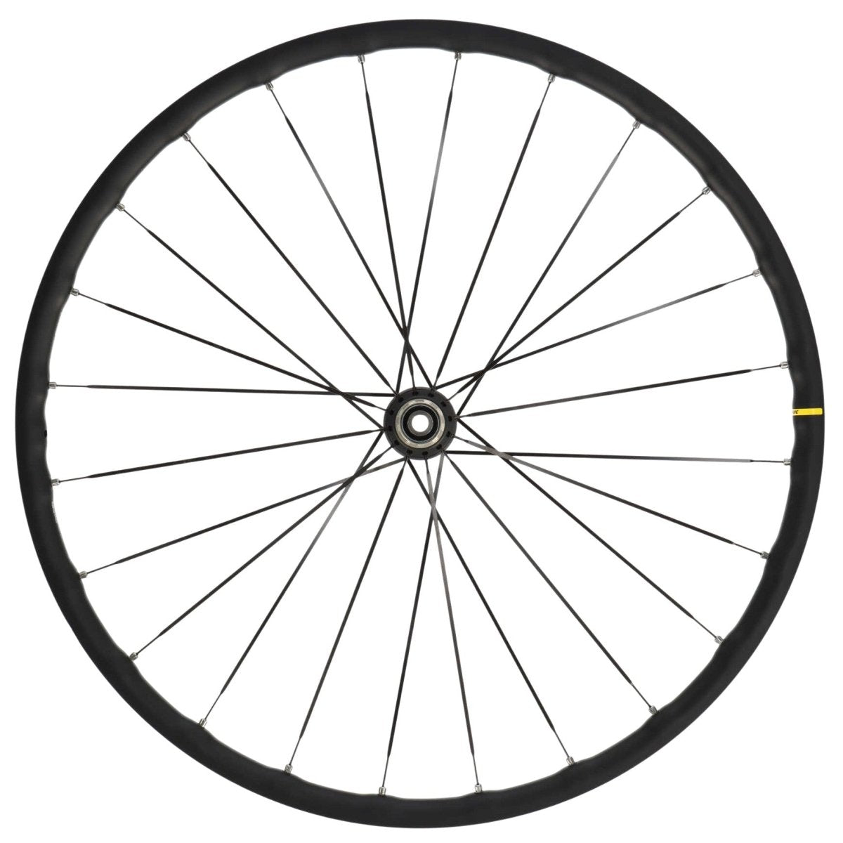 Mavic Ksyrium Elite UST Laufradsatz 28" | Steckachse 12x100 / 12x142 mm | Centerlock | Shimano HG | schwarz matt (B - Ware) - RAAAD.de