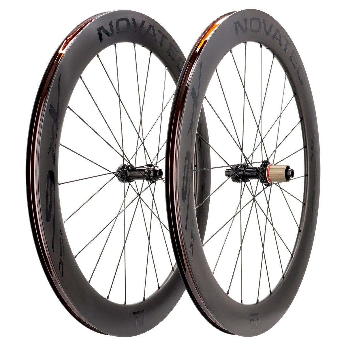 Novatec R6 Disc CL-Pro | Laufradsatz 28" Carbon | Rennrad | Centerlock | 12x100 / 12x142 mm | Shimano HG - RAAAD.de