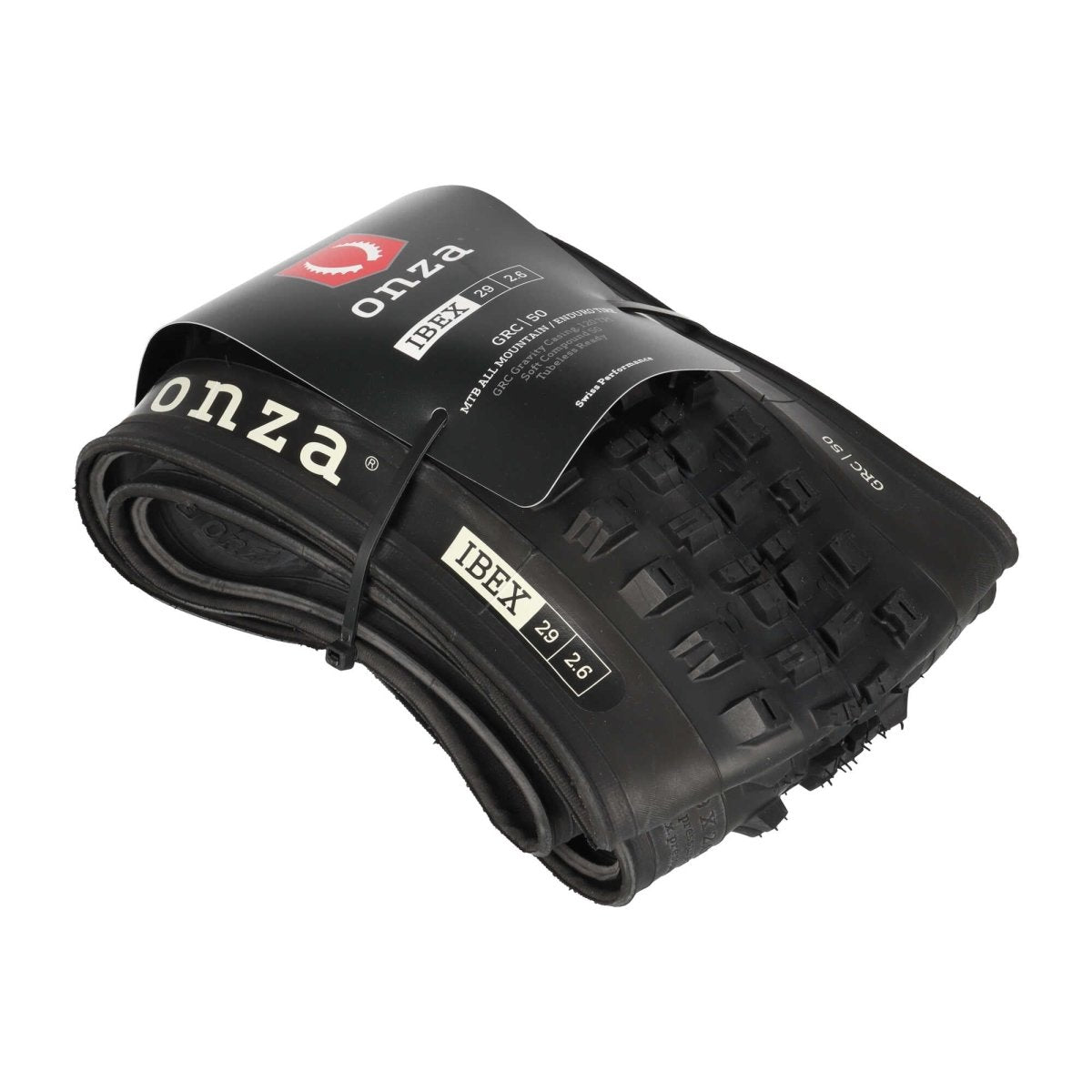 Onza Ibex 29 x 2,60" GRC 120TPI Soft Compound 50 Tubless Ready Faltreifen Schwarz - RAAAD.de