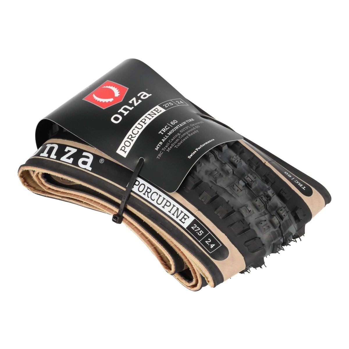 mtb reifen skinwall ONZA Porcupine 27,5 x 2,4" MTB Reifen | TRC 60 TPI | Tubeless Ready