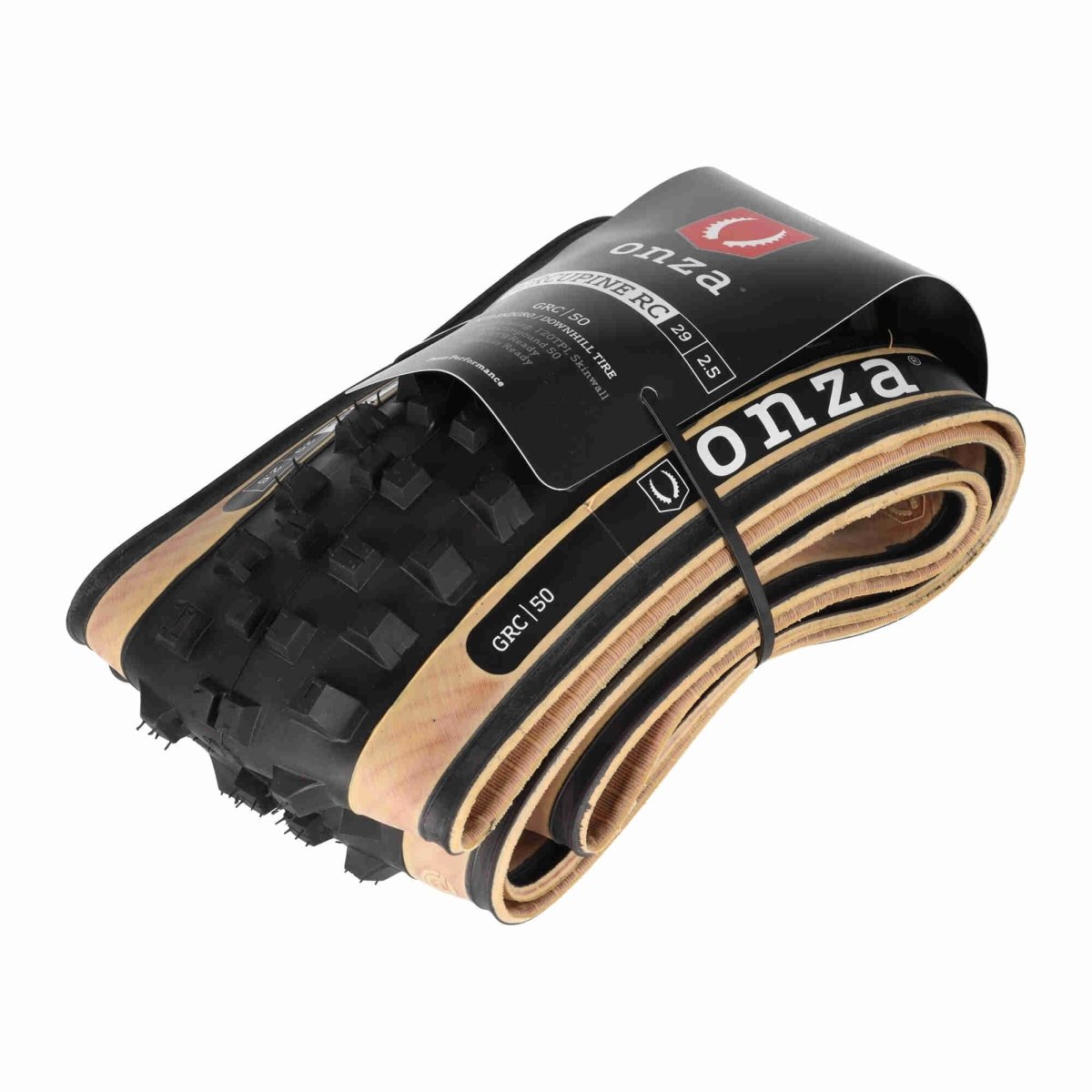 Onza Porcupine RC 29x2,50" GRC 120TPI Soft Compound 50 Tubless Ready Faltreifen Skinwall - RAAAD.de