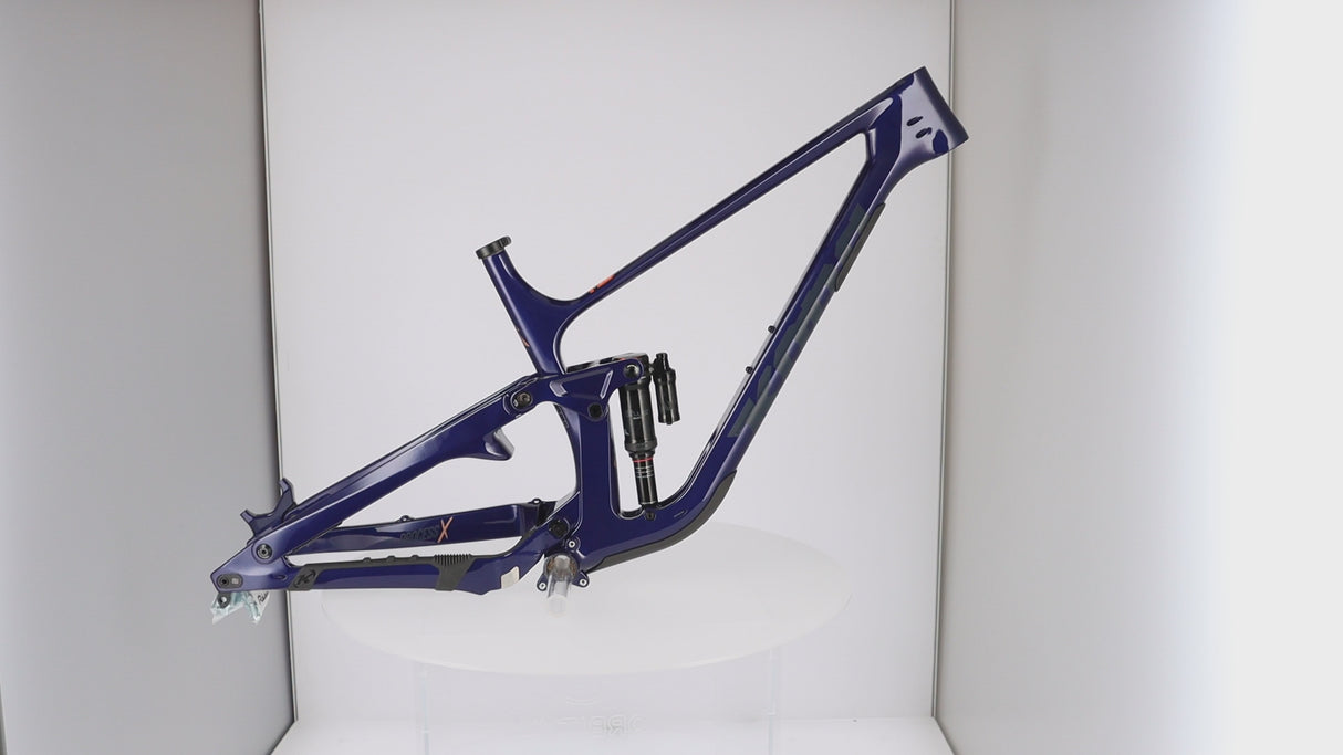 Kona Process X Carbon Rahmen 29" | Enduro Fully 170 mm / 162 mm Federweg | Indigo Blue | Modell 2022