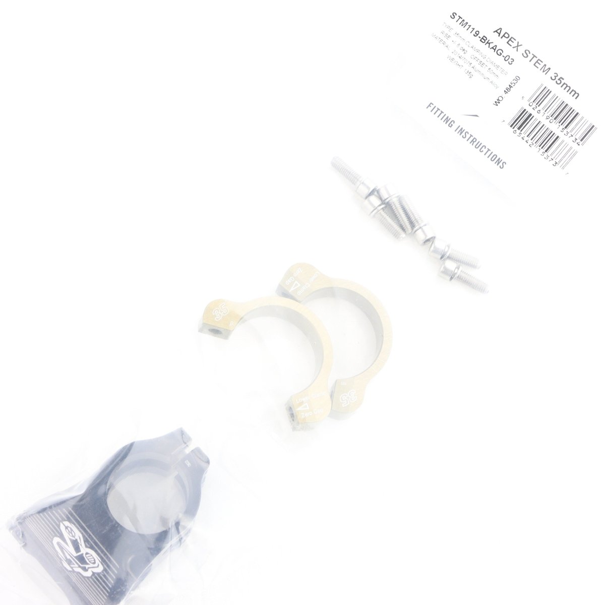 Renthal Apex 35 mm MTB Vorbau Länge 50 mm schwarz - RAAAD.de