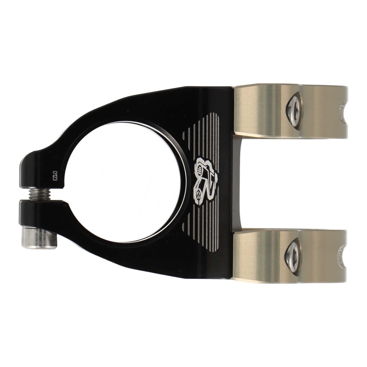 Renthal Apex Vorbau 35 mm | Länge 33 mm | +/ - 6° | gold/schwarz | Aluminium - RAAAD.de