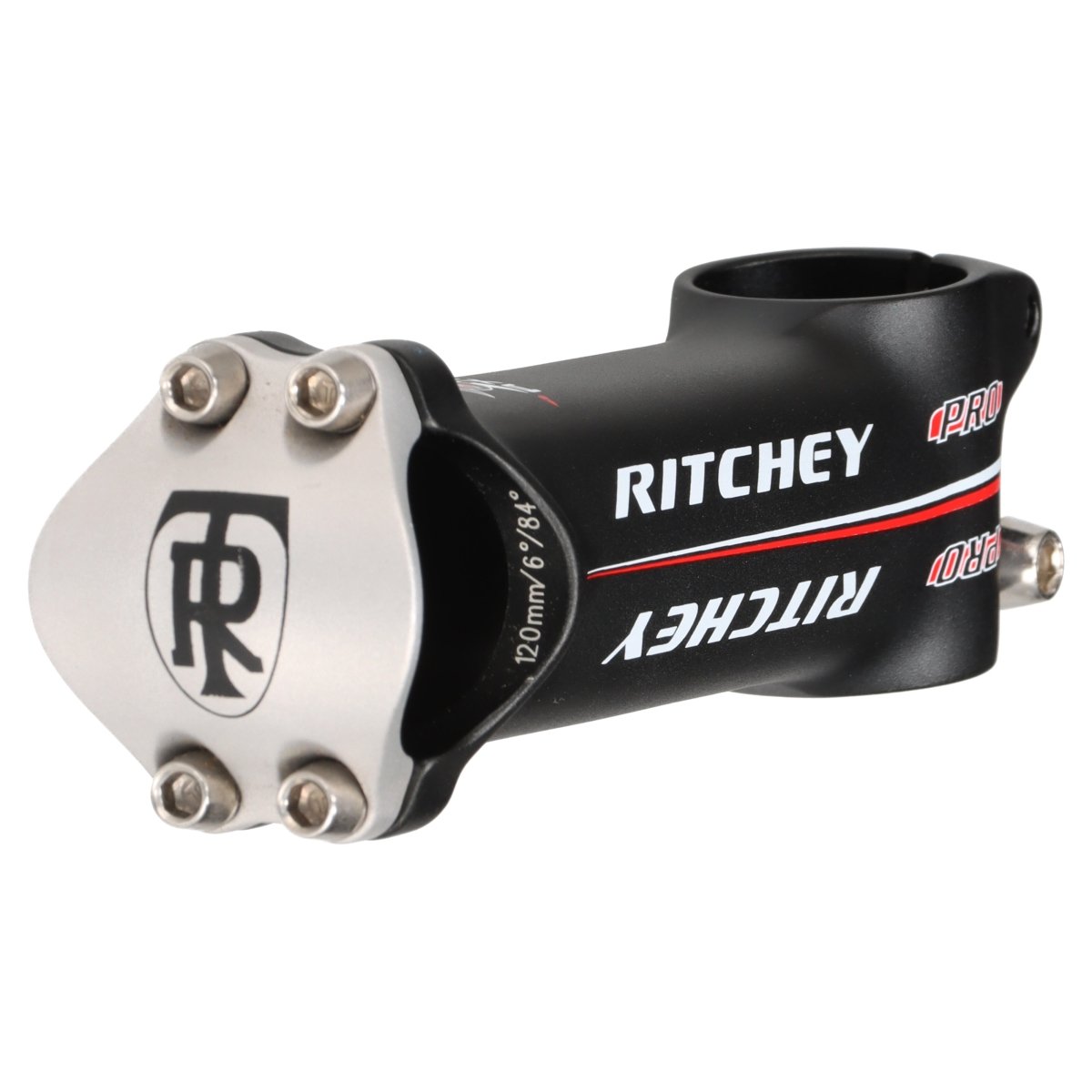 rennrad vorbau winkel Ritchey Comp 4-Axis Vorbau | 31.8 mm | Länge 120 mm | +-6° Winkel