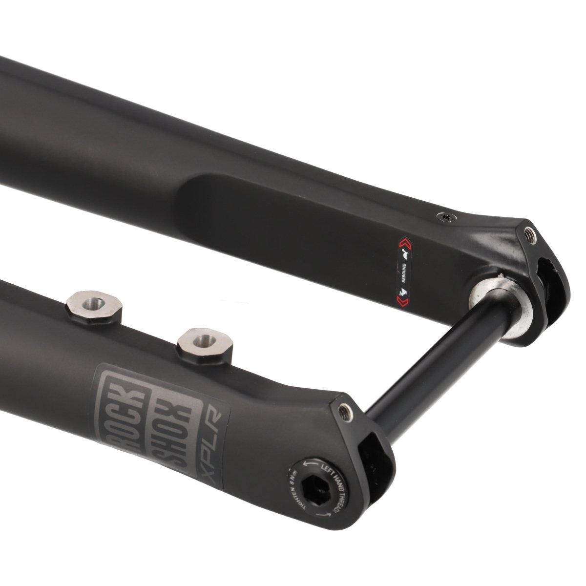 RockShox Rudy XPLR Federgabel 700C | 30 mm Federweg | 12x100 mm | 1.5" Tapered | Solo Air | Flat Mount - RAAAD.de