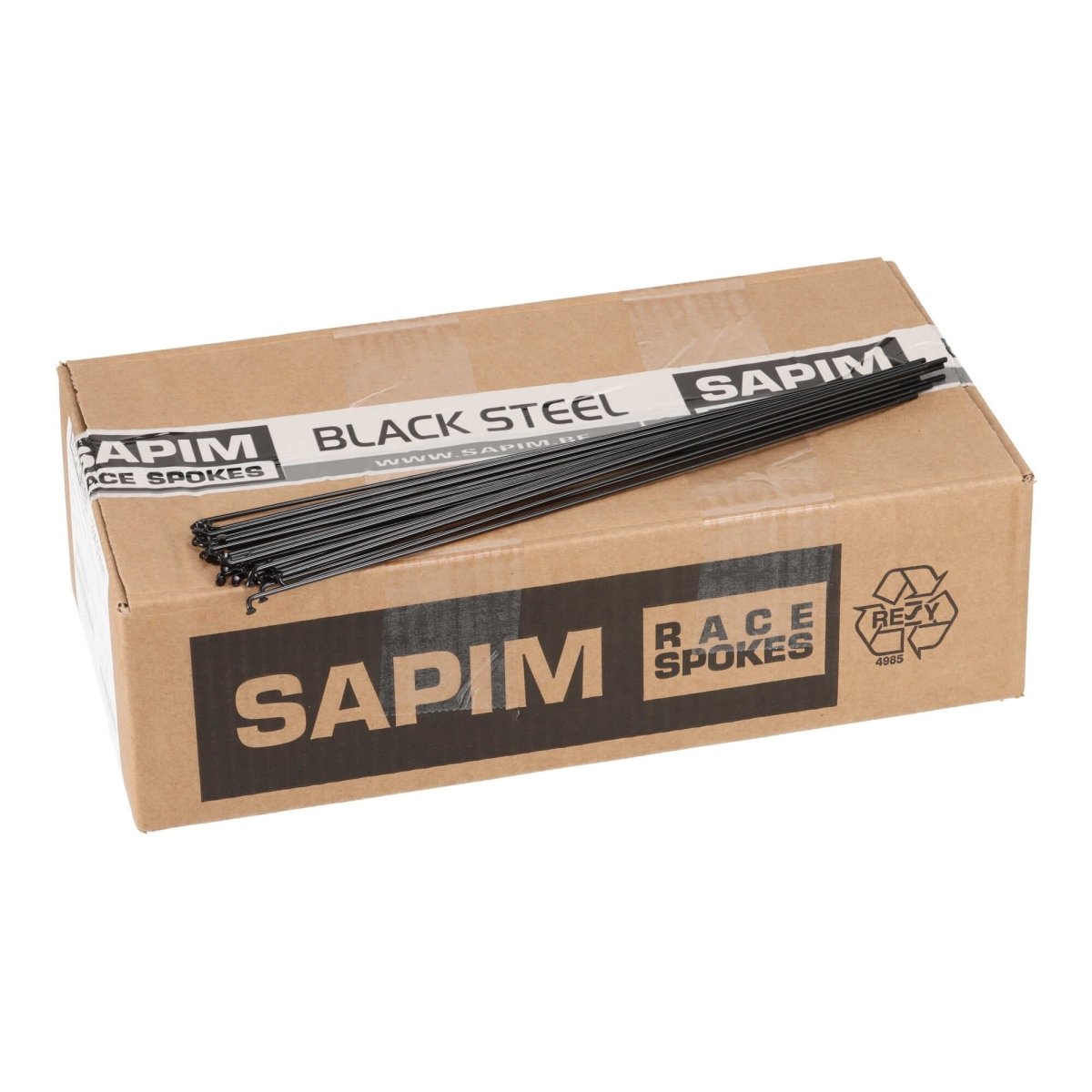 mountainbike speichen Sapim Speichen 284 mm J-Bend 14G (2.0 mm) | schwarz | 1500 Stück