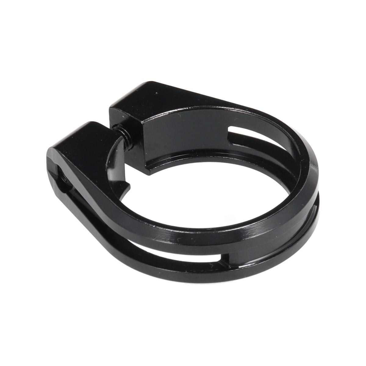 Sattelklemme 34,9 mm | 12 mm Bauhöhe | Schraubklemmung | schwarz - RAAAD.de