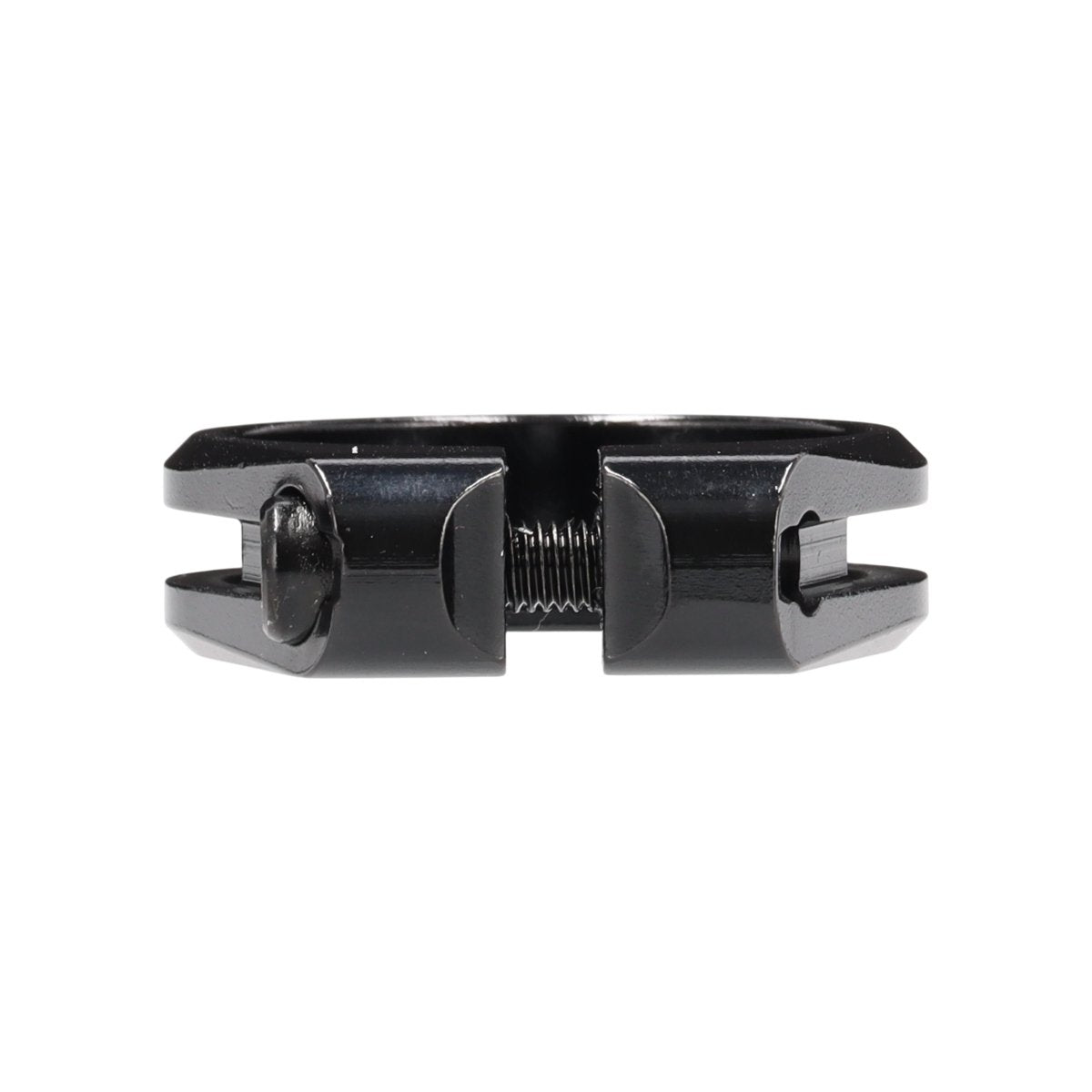 Sattelklemme 34,9 mm | 12 mm Bauhöhe | Schraubklemmung | schwarz - RAAAD.de