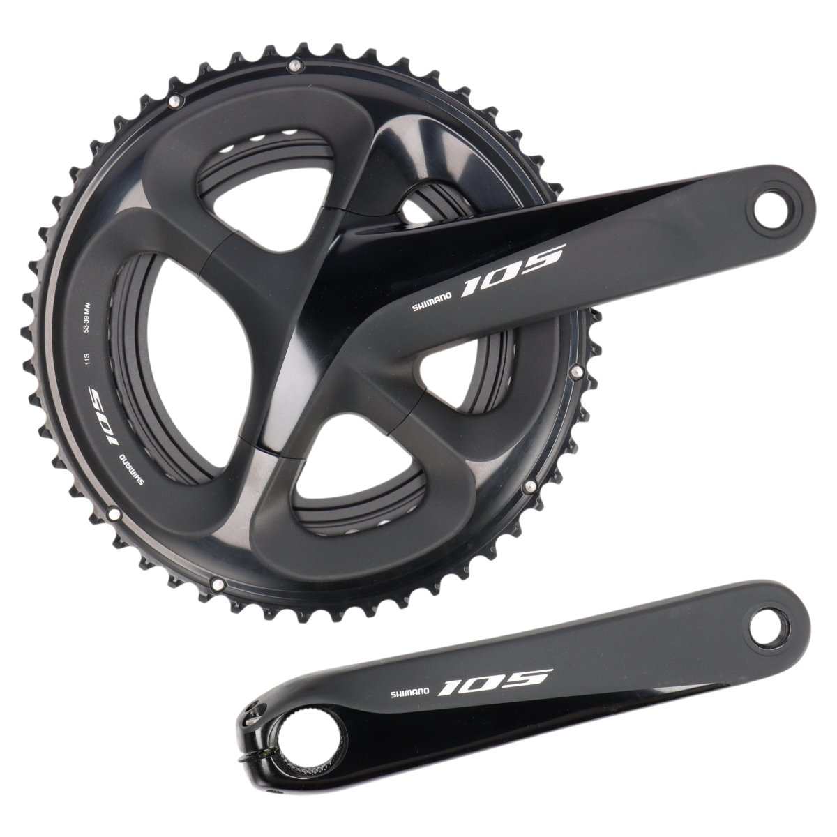 Shimano 105 FC-R7000 Kurbel | 170 mm | 53/39 Zähne | 2x11-fach | Rennrad - RAAAD.de