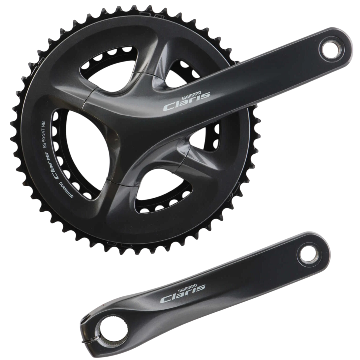 SHIMANO Claris FC - R2000 Kurbel 170mm 34/50 Zähne (2x8 - fach) - RAAAD.de