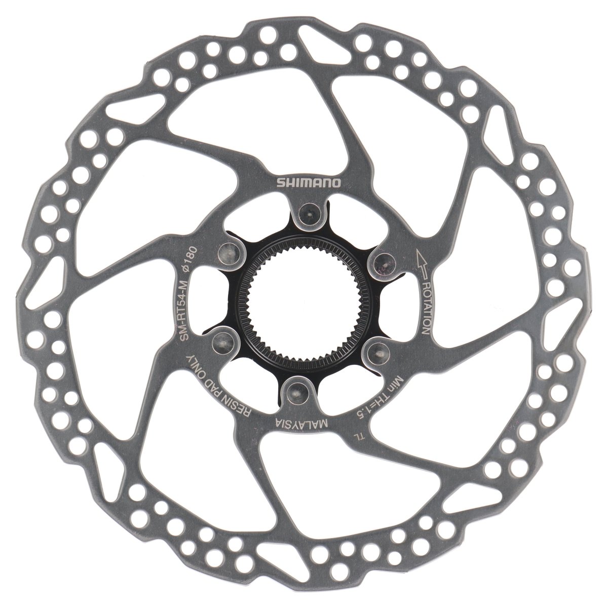 Shimano Deore SM-RT54 Bremsscheibe | 180 mm | Centerlock | Lockring innenverzahnt - RAAAD.de