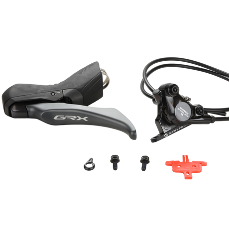 Shimano GRX Scheibenbremse BL - RX820 + BR - RX820 Set Flat Mount links (1x12 - fach) - RAAAD.de