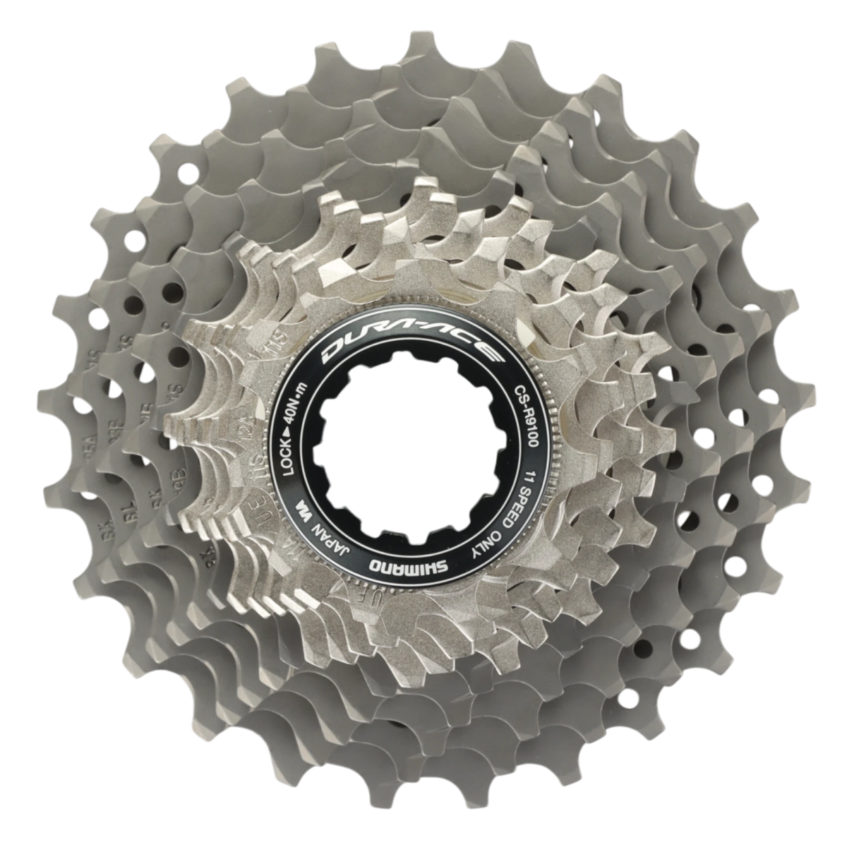SHIMANO CS-R9100 DURA-ACE 11-25 ① SHIMANO Cassette Dura-Ace CS-R9100 11-25 Teeth (11-speed) – RAAAD.de