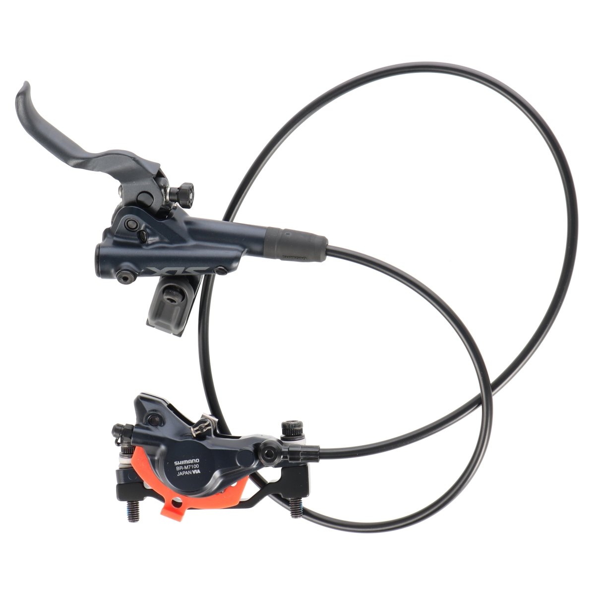 Shimano SLX M7100 Scheibenbremse | 2-Kolben | Vorderbremse | I-Spec EV | inkl. 20 mm Postmount Adapter - RAAAD.de