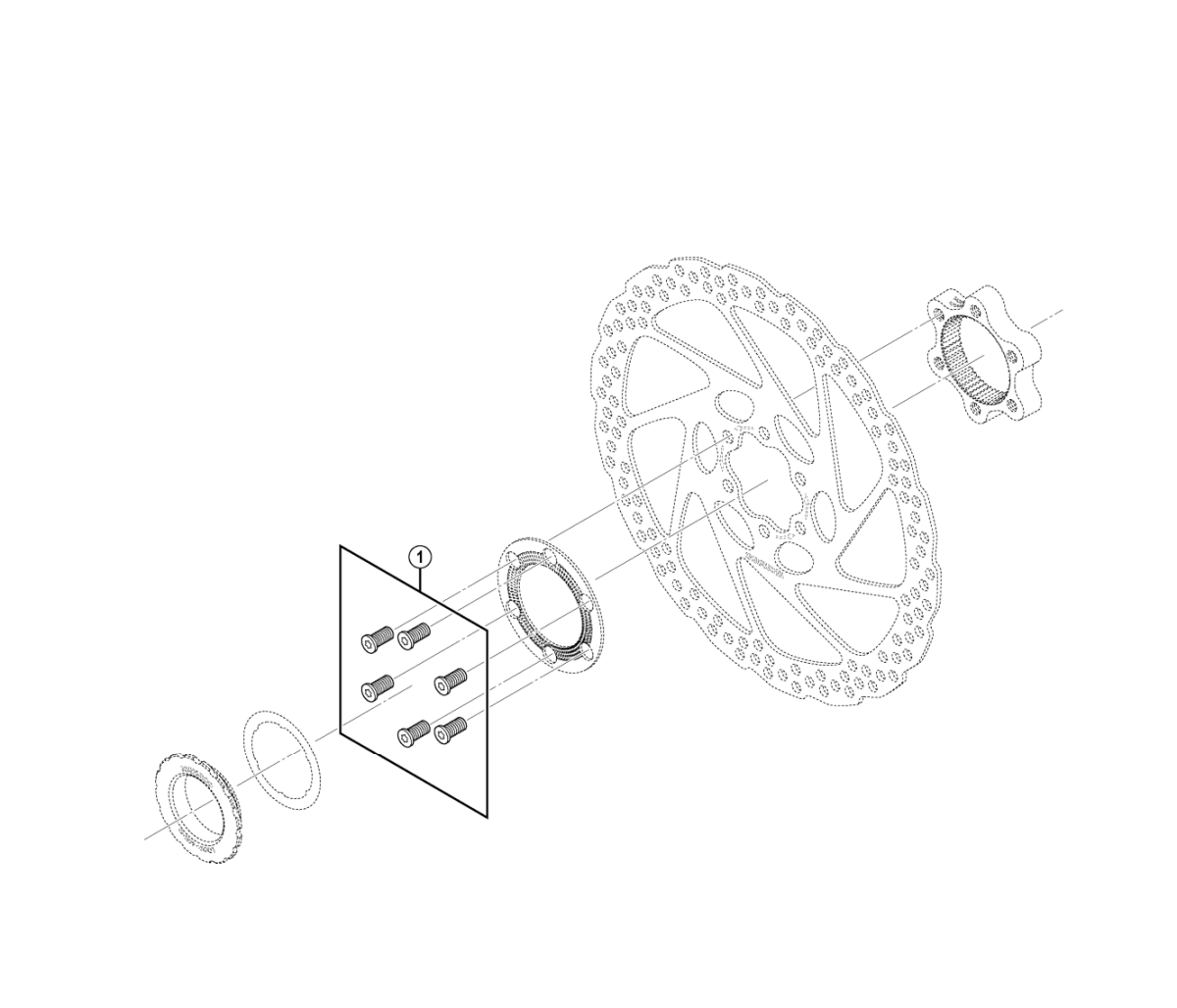 Shimano SM-RTAD05 Rotor Fixing Bolt Set | 6 Stück | Y8L198010 - RAAAD.de