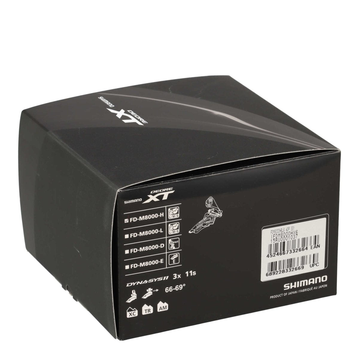 Shimano XT FD - M8000 - H Umwerfer 3x11 High Clamp - RAAAD.de