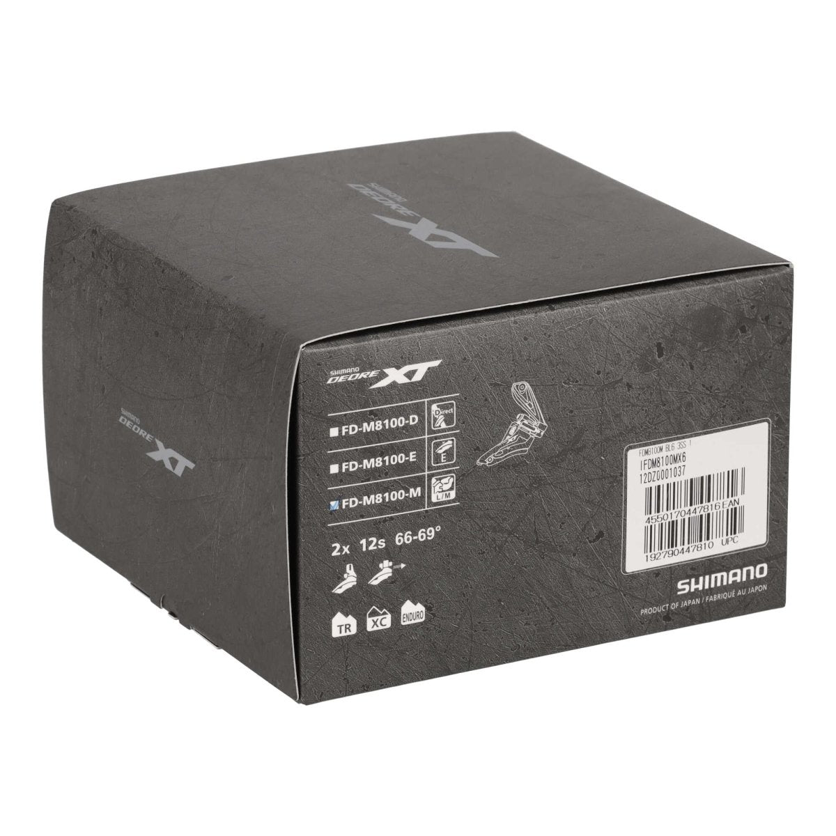 Shimano XT FD - M8100 - M Umwerfer 2x12 Schelle - RAAAD.de