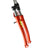 SR Suntour Federgabel Trekking Schnellspanner QR 28 Zoll Tapered 1 1/8 - 1.5 Zoll Schaft rot - RAAAD.de