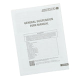 SR Suntour Federgabel Trekking Schnellspanner QR 28 Zoll Tapered 1 1/8 - 1.5 Zoll Schaft rot - RAAAD.de