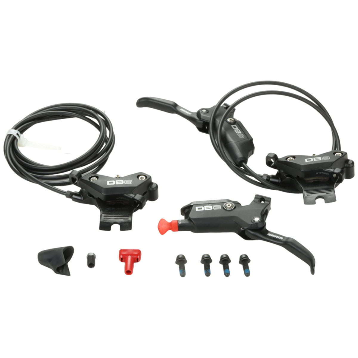 SRAM DB8 Disc Brake Set Front + Rear 4-Piston Black – RAAAD.de