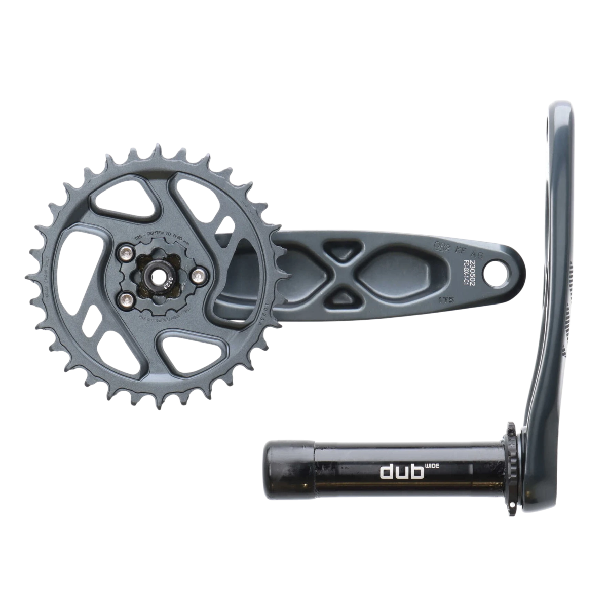 SRAM GX Eagle DUB Wide CL55 Kurbel 175 mm 32 T (12 - fach) - RAAAD.de