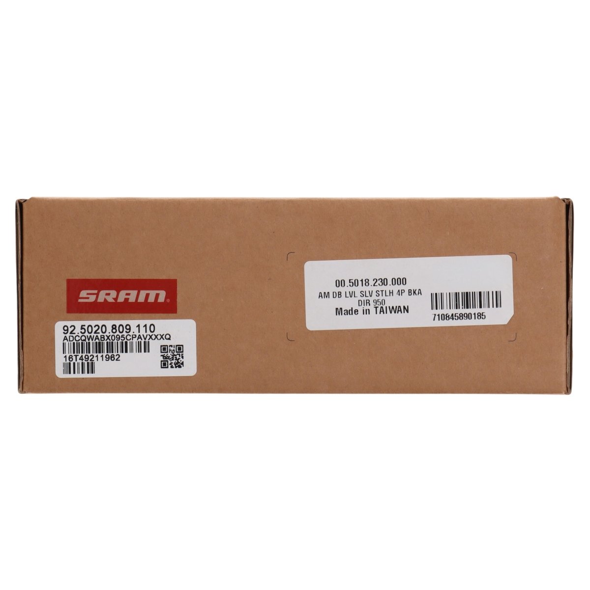 SRAM Level Silver Stealth 4-Kolben Scheibenbremse | vorne | 950 mm | Postmount | Matchmaker X - RAAAD.de