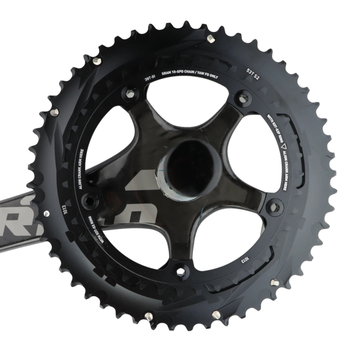 SRAM Red GXP Carbon Crankset 165 mm 39/53T (2x10-speed) – RAAAD.de