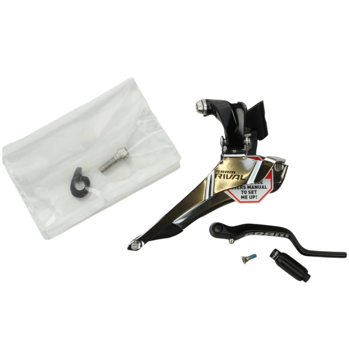パーツ SRAM RIVAL D1 FD SRAM Rival 22 Yaw Front Derailleur (2x11-speed) – RAAAD.de